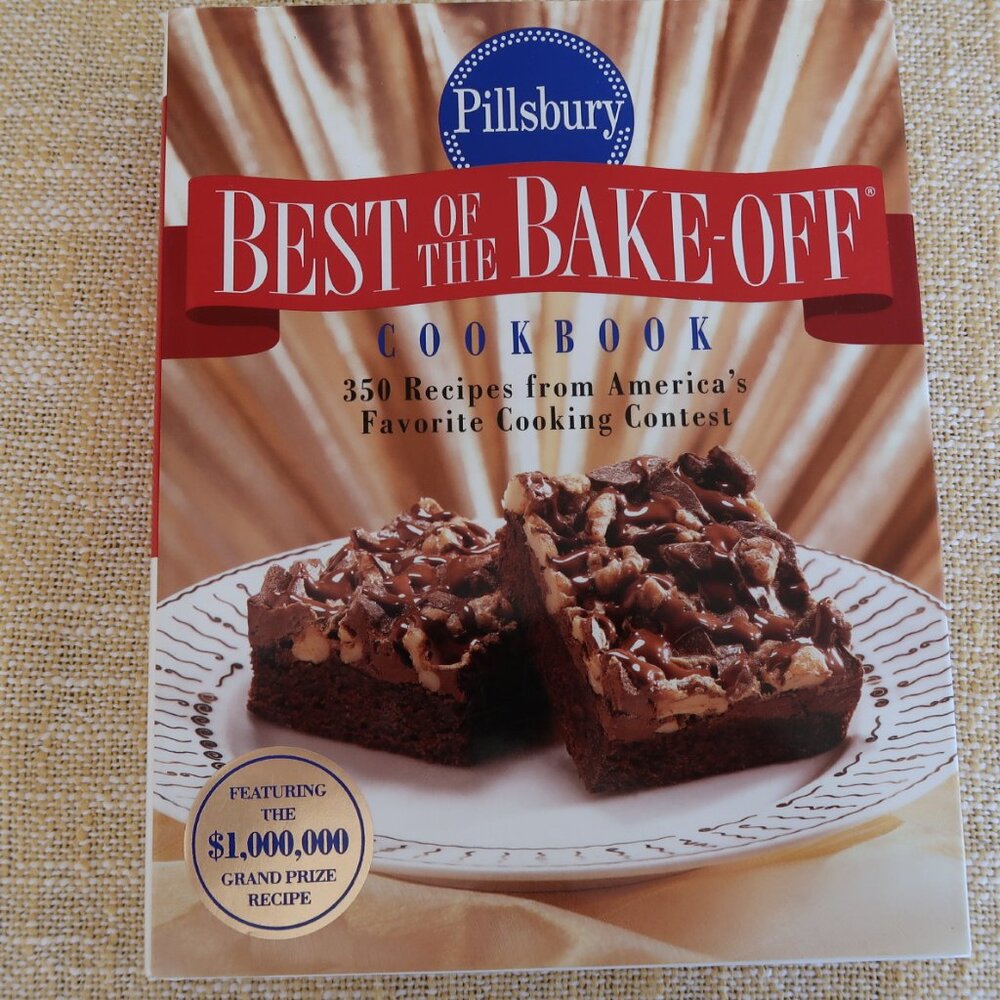 Vintage 1996 Pillsbury Best of the Bake-Off Cookbook Illustrated 1st Edition